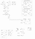 Exhaust System Fuel Supply Gasket Set - Valve Diagram and Parts List for  Briggs and Stratton Engine